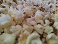 Popcorn,kettle corn,sugar and butter popcorn Royalty Free Stock Photo