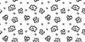 POPCORN PATTERN. Popcorn seamless pattern Vector illustration. Popcorn pattern background