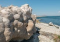 Popcorn Rock at Pyramid Lake, Nevada Royalty Free Stock Photo