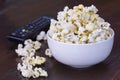 Popcorn and TV Remote Controller