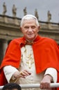 Pope Benedict XVI St Peters, November 14, 2007 Royalty Free Stock Photo