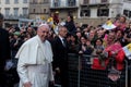 Pope Bergoglio Francesco in Florence Royalty Free Stock Photo