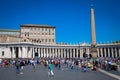 Pope Francis in Vatican during Angelus prayer Royalty Free Stock Photo