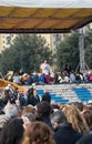 Pope Francis visit Naples - public event