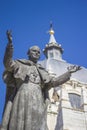 Pope John Paul II Statue Royalty Free Stock Photo