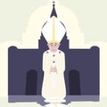 Pope of Rome cartoon