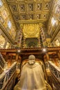 Pope Tomb Basilica Santa Maria Maggiore Rome Italy Royalty Free Stock Photo