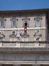 Pope in Vatican window