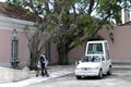 Popemobile - Presidential Palace, Lisbon, Portugal