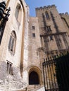 The Popes' palace in Avignon, France Royalty Free Stock Photo