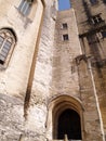 Popes' palace in Avignon, France Royalty Free Stock Photo