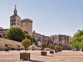 Popes' Palace in Avignon, France Royalty Free Stock Photo