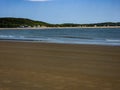 Popham Beach on Maine Peninsular