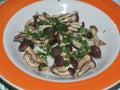 poplar mushrooms aka velvet pioppini mushroom food