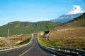 Popocatepetl and the road