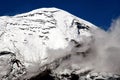 Popocatepetl view. Is a mexican volcano Royalty Free Stock Photo