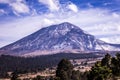 PopocatÃÂ©petl and IztaccÃÂ­huatl volcanos in mexico Royalty Free Stock Photo