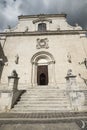 Popoli Abruzzi, Italy: the main town square, church