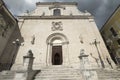 Popoli Abruzzi, Italy: the main town square, church