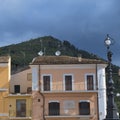 Popoli Abruzzi, Italy: the main town square