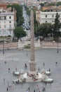 Popolo Square and Obelisk in Rome