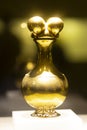 The Poporo Quimbaya Made of Gold