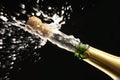 Popping Champagne Cork Royalty Free Stock Photo