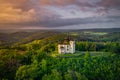 Poppy Mountain is a peak in the Benesov Hills in Czech Republic