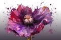 Poppy radiance, a mesmerizing background of colorful blossoms Royalty Free Stock Photo