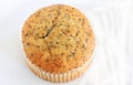 Poppy Seed Muffin Royalty Free Stock Photo