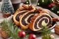 Poppy seed roll for Christmas