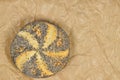 Poppy Seed Roll, Detail Royalty Free Stock Photo