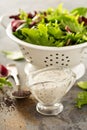 Poppy seed salad dressing Royalty Free Stock Photo