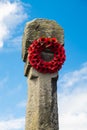 Poppy Wreath Royalty Free Stock Photo