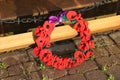 Poppy wreath rememberance sunday