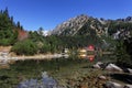 Popradske pleso at night, Tatras Royalty Free Stock Photo