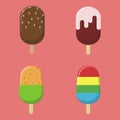 Popsicle and Ice Cream