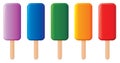 Popsicles Royalty Free Stock Photo