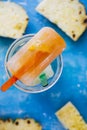 Popsicles homemade Royalty Free Stock Photo