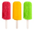 Popsicles popsicle collection assorted ice cream lolly icecream Royalty Free Stock Photo