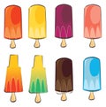 Popsicles retro