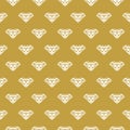 Popular abstract decor inspiration idea gift wrap gold diamond p Royalty Free Stock Photo