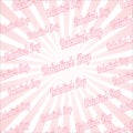 Popular abstract pink and white rays background Royalty Free Stock Photo