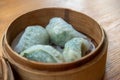 Popular asia food vegetable dimsum Royalty Free Stock Photo