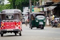 Popular asian transport. Royalty Free Stock Photo