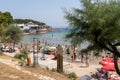 Bacvice Beach, Split, Dalmatia, Croatia Royalty Free Stock Photo