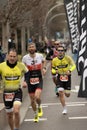 Popular biathlon race in the streets of Madrid