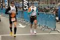 Popular biathlon race in the streets of Madrid