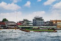 Popular boat travel cruise on Chao Phraya river