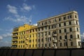 Popular buildings in the San Lorenzo district in Rome Royalty Free Stock Photo